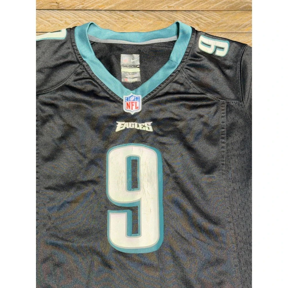 Nike Philadelphia Eagles Nick Foles Jersey Womens Large Black Preloved